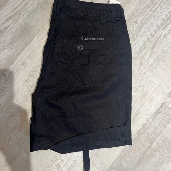 Calvin Klein Black Casual Shorts - Picture 1 of 3